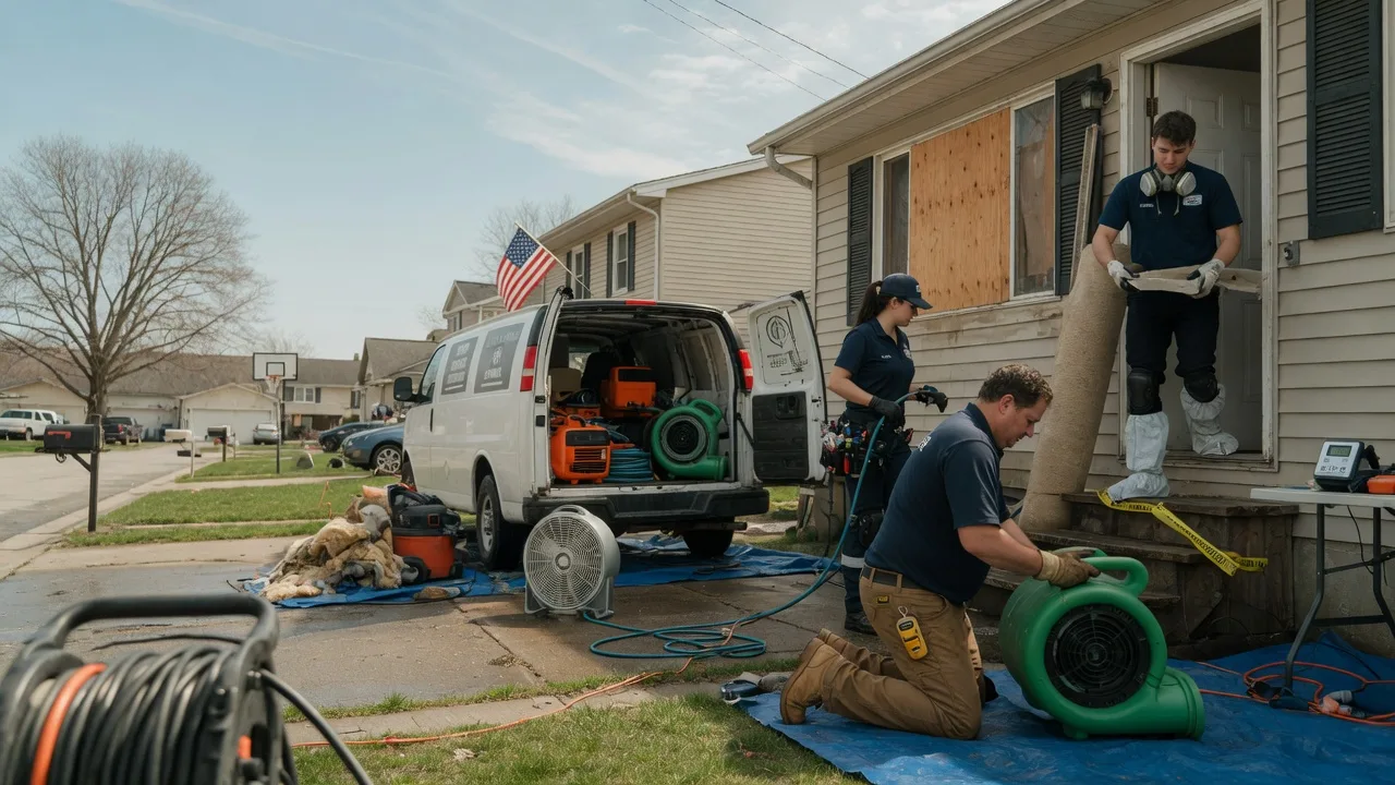 Water Damage Restoration in Mooreville, MS near me